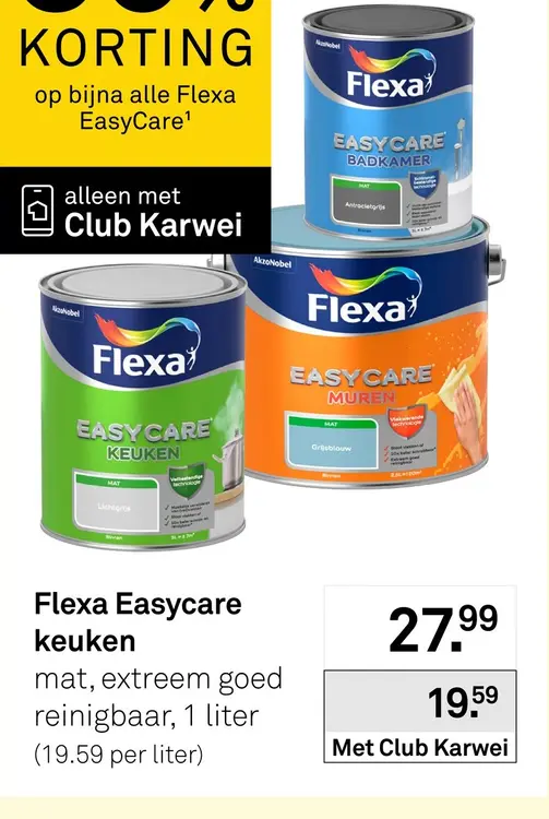 Aanbieding: Flexa Easycare keuken