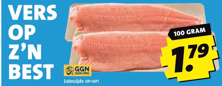 Aanbieding: Zalmzijde