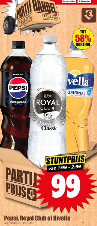 Aanbieding: Pepsi, Royal Club of Rivella