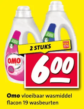 Aanbieding: Omo vloeibaar wasmiddel