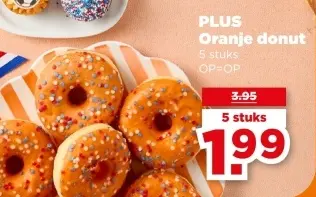 Oranje donut