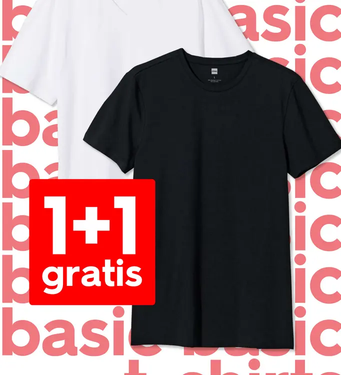 Promotie: Basic T-shirts