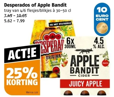 Aanbieding: Desperados of Apple Bandit