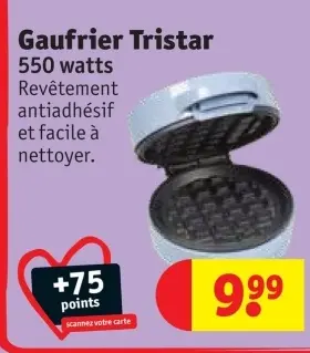 Offre: Gaufrier