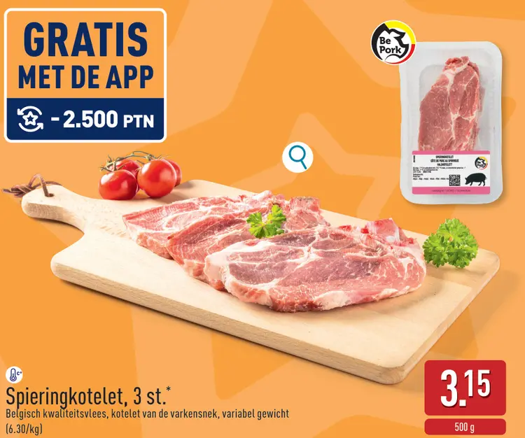 Promotie: Spieringkotelet