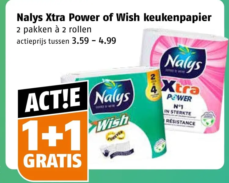 Aanbieding: Xtra Power of Wish keukenpapier