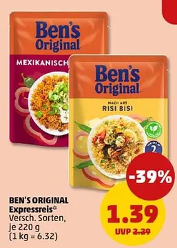 Aanbieding: BEN'S ORIGINAL Expressreis*