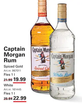 Aanbieding: Captain Morgan Rum Spiced Gold