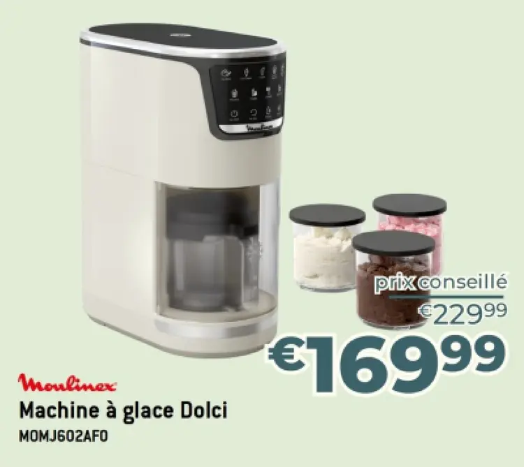 Offre: Machine à glace Dolci