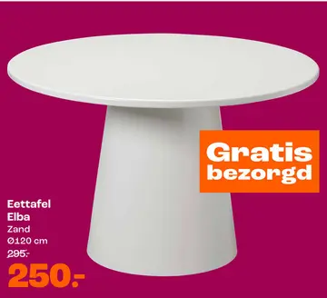 Aanbieding: Eettafel Elba