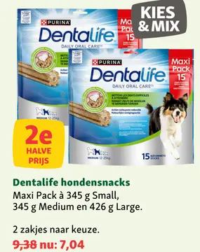 Aanbieding: Dentalife hondensnacks Maxi Pack