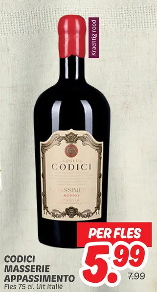 Aanbieding: Codici Masserie appasssimento