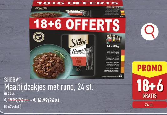 Promotie: Maaltijdzakjes met rund