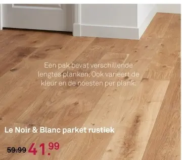 Aanbieding: Le Noir & Blanc parket rustiek