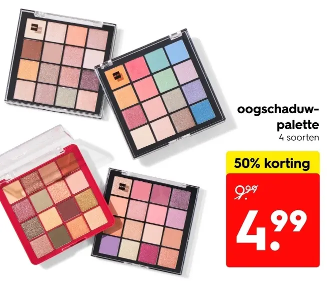 Aanbieding: oogschaduw-palette
