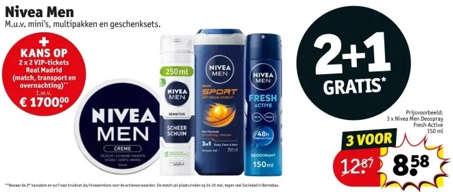 Promotie: Nivea Men