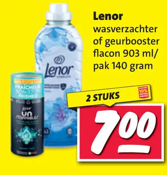Aanbieding: Lenor wasverzachter of geurbooster