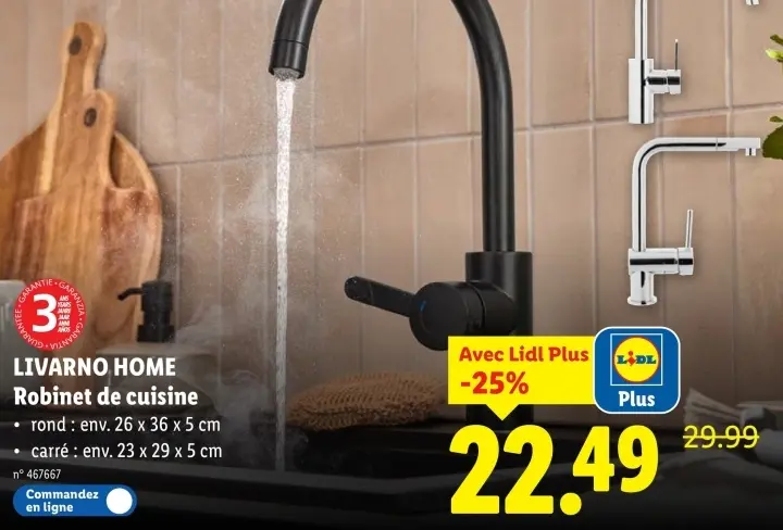 Offre: Robinet de cuisine