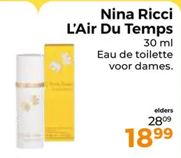 Aanbieding: Nina Ricci L'Air Du Temps