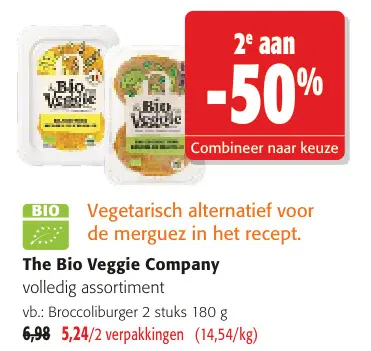 Promotie: Broccoliburger