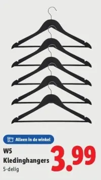 Aanbieding: Kledinghangers