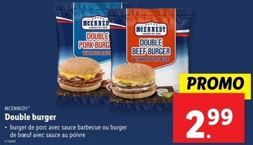 Offre: Double burger