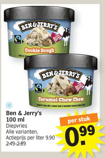 Aanbieding: Ben & Jerry's