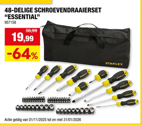Promotie: Schroevendraaierset