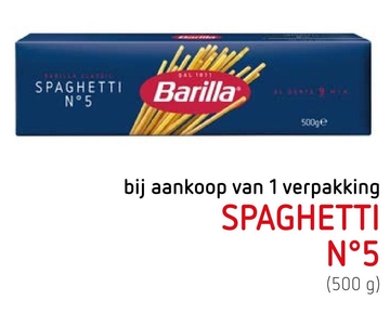 Aanbieding: SPAGHETTI N°5