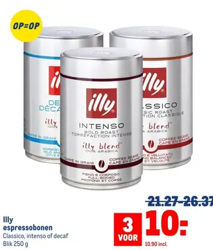 Aanbieding: Illy espressobonen