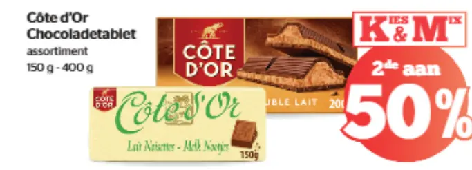 Aanbieding: Chocoladetablet