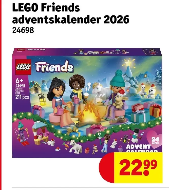 Aanbieding: LEGO Friends adventskalender 2026