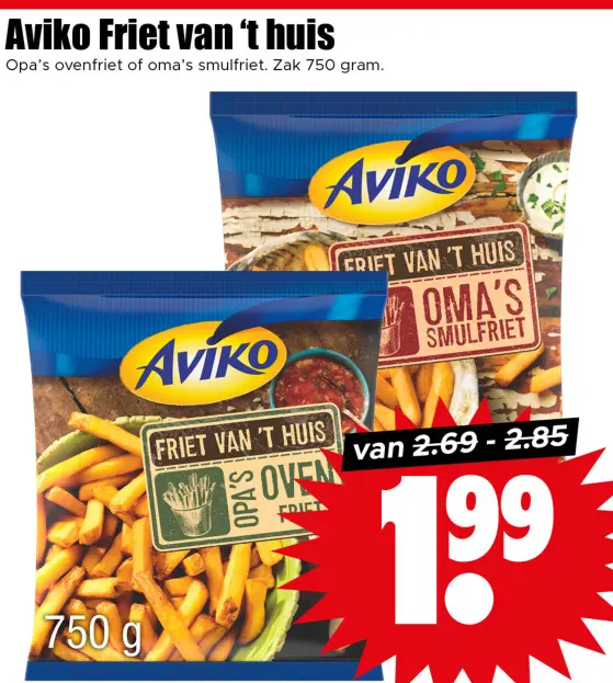 Aanbieding: Friet van 't huis