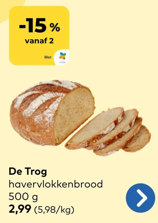 Promotie: Havervlokkenbrood