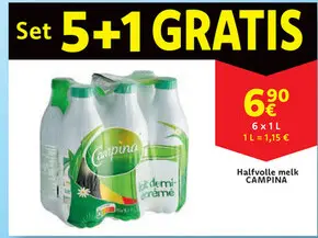 Aanbieding: Halfvolle melk