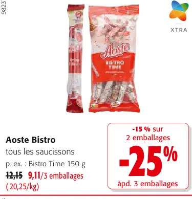 Offre: Aoste Bistro