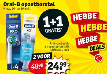 Aanbieding: Oral-B opzetborstel
