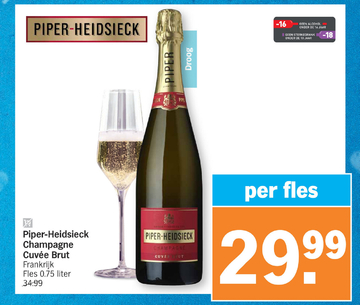 Aanbieding: Piper - Heidsieck Champagne Cuvée Brut Frankrijk
