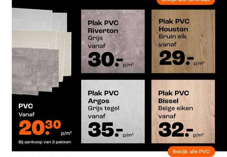 Aanbieding: Pvc