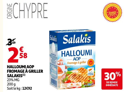 Promotie: Halloumi aop fromage à griller