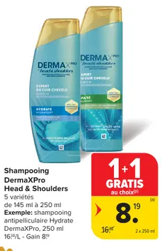 Offre: Shampooing DermaXPro Head & Shoulders