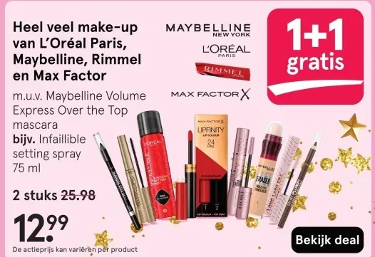 Aanbieding: make-up