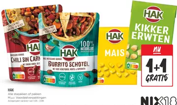 Aanbieding: HAK Alle stazakken of pakken