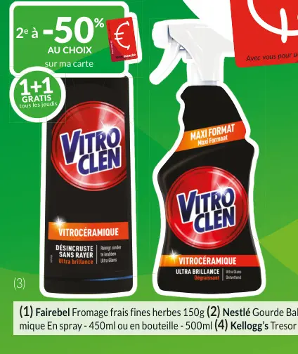Offre: Vitro Clen Vitrocéramique