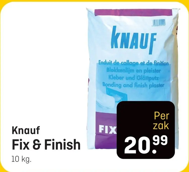 Aanbieding: Fix & Finish