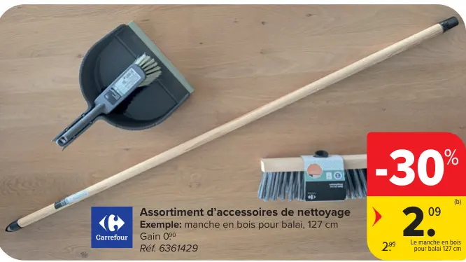 Offre: Assortiment d'accessoires de nettoyage