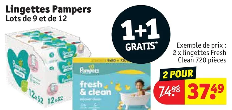 Offre: Lingettes