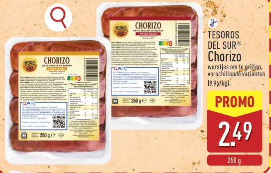 Promotie: Chorizo