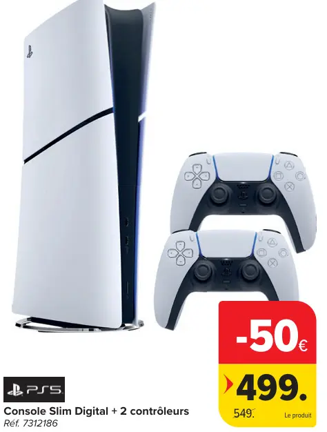 Offre: Console Slim Digital