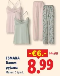 Aanbieding: Dames pyjama